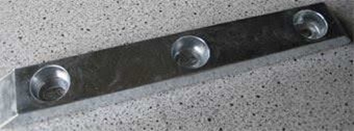 Picture of K-15HD Bolt On Drilled Plate Zinc 